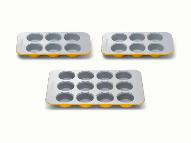 Muffin Pan Trio - Marigold - Hero