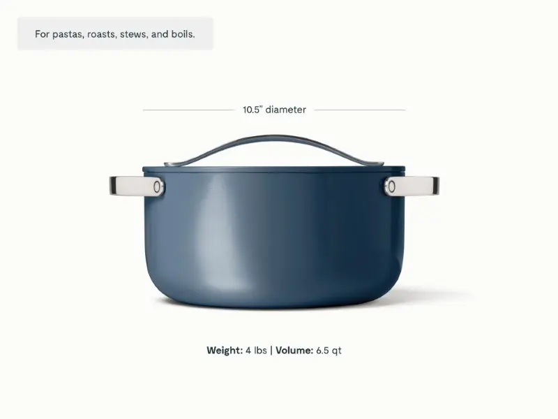 Dutch Oven - Navy - Detail
