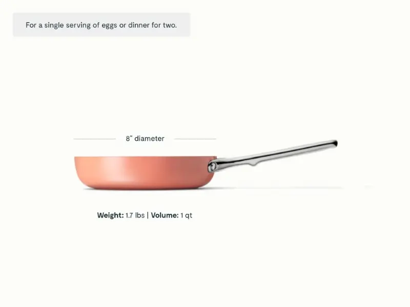 Mini Fry Pan - Perracotta - Detail