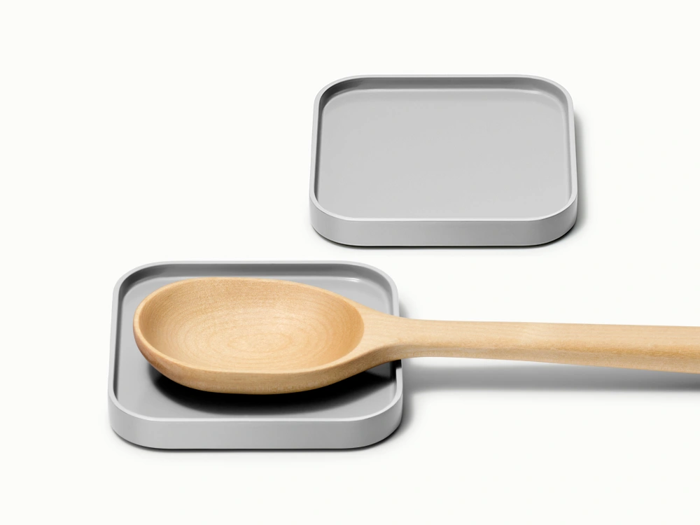 Spoon Rest Set of 2 - Gray - Hero