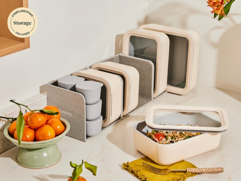 Food Storage Set - Cream - Complimentary Storage Included