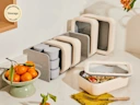 Food Storage Set - Cream - Complimentary Storage Included