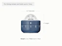 Kitchen Timer - Navy - Detail
