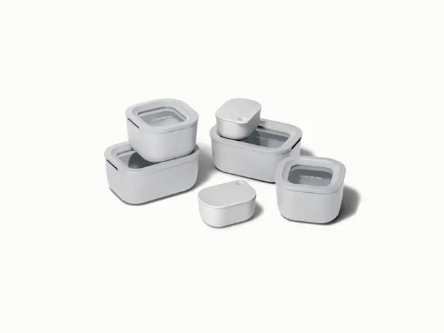 Mini Food Storage Set - Gray - Hero