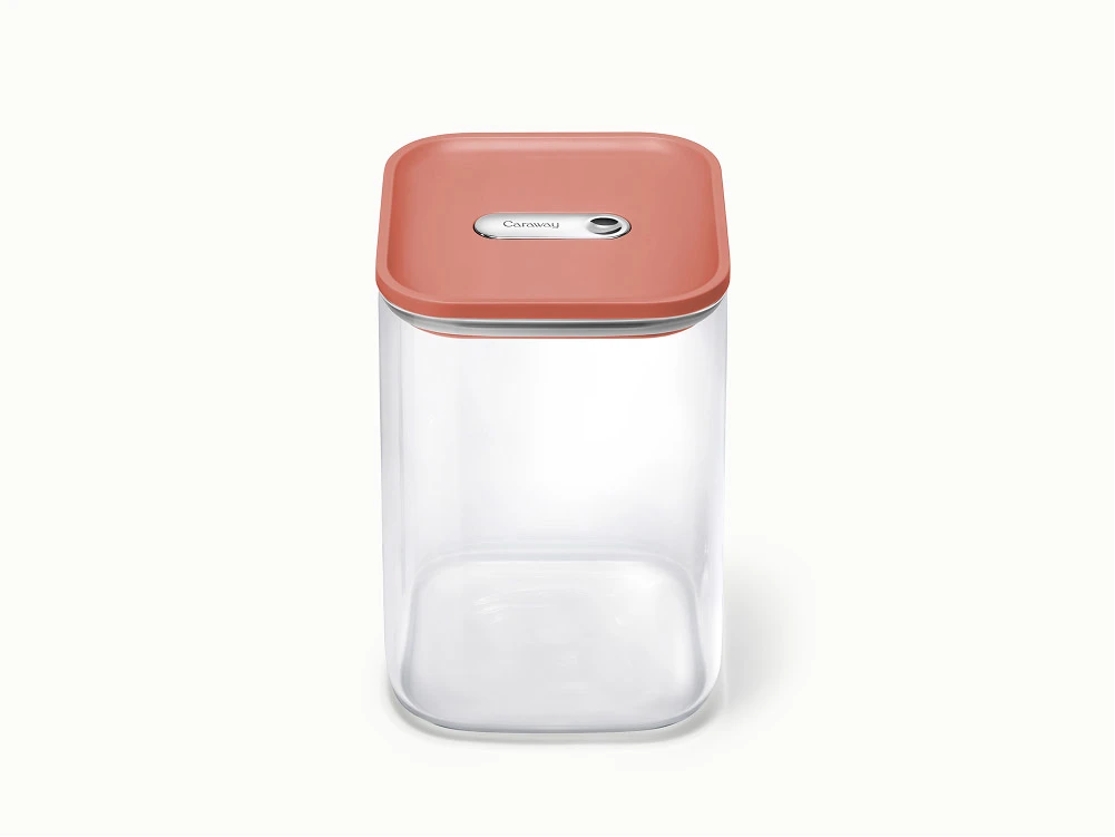 Large Glass Airtight Container - Perracotta - Hero