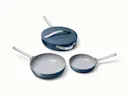 Ceramic Fry Pan Trio - Navy - Hero