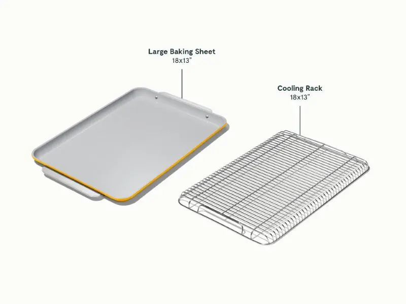 Baking Cooling Duo - Marigold - Detail