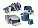 Full Ceramic Cookware Bundle - Navy - Hero