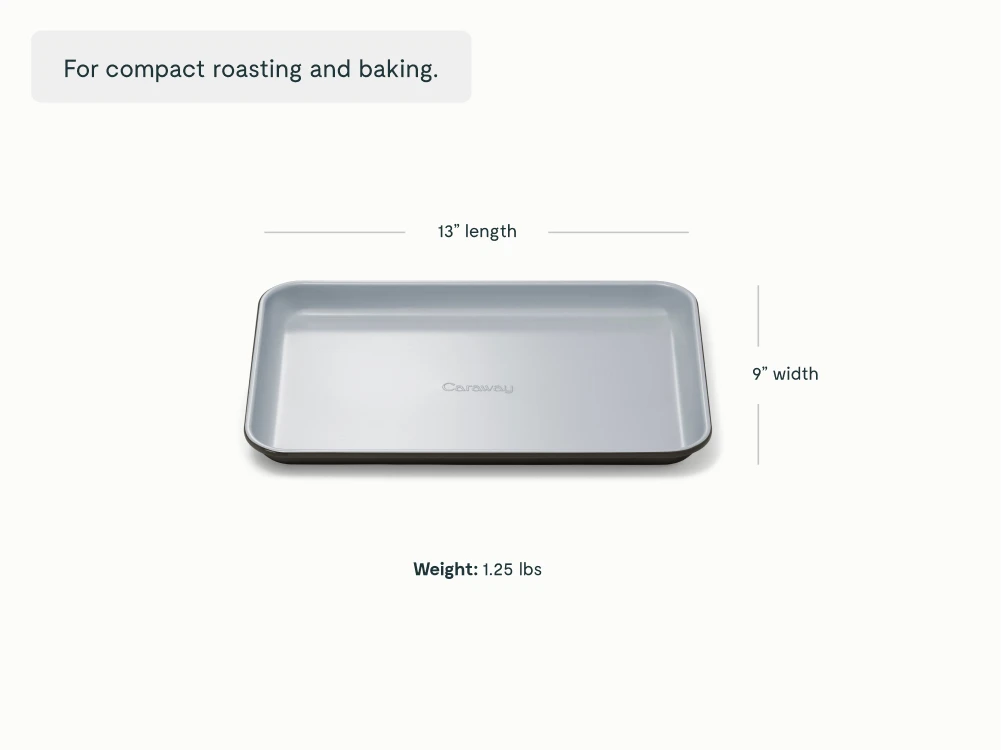 Small Baking Sheet - Black - Detail