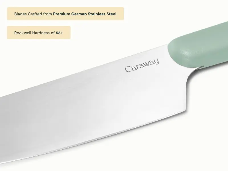 Knife Set - Mist - Blade Close Up
