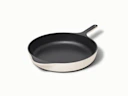 Enameled Cast Iron Large Skillet - Cream - Hero