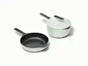 Enameled Cast Iron Minis Duo - Light Mist - Hero