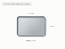 Small Baking Sheet - Cream - Weight Dimensions