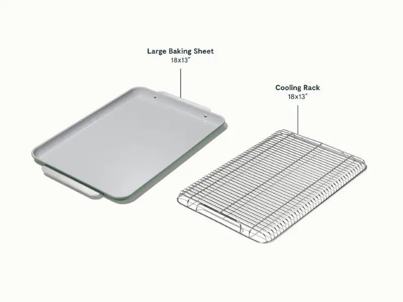 Baking Cooling Duo - Sage - Detail