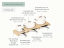 Enameled Cast Iron Set & Mini Duo - Cream - Detail