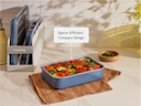 Small Rectangle Pan - Slate - Compact Lifestyle