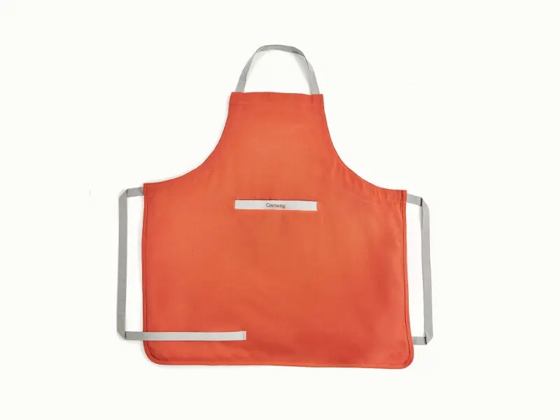 Linen Apron - Perracotta - Hero
