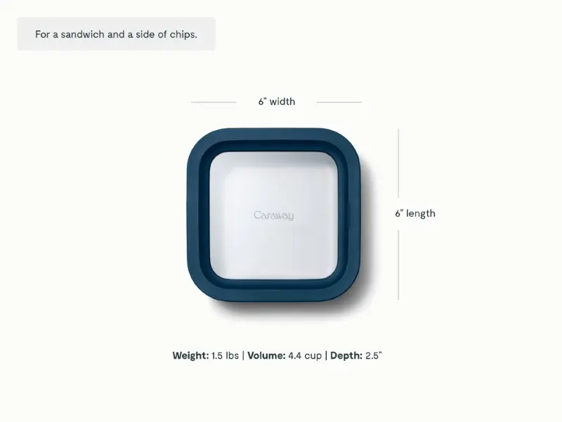 Small Container - Navy - Detail