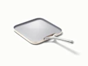 Ceramic Square Griddle Pan - Cream - Hero