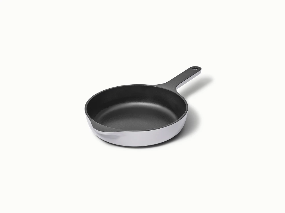 Enameled Cast Iron Mini Skillet - Gray - Hero
