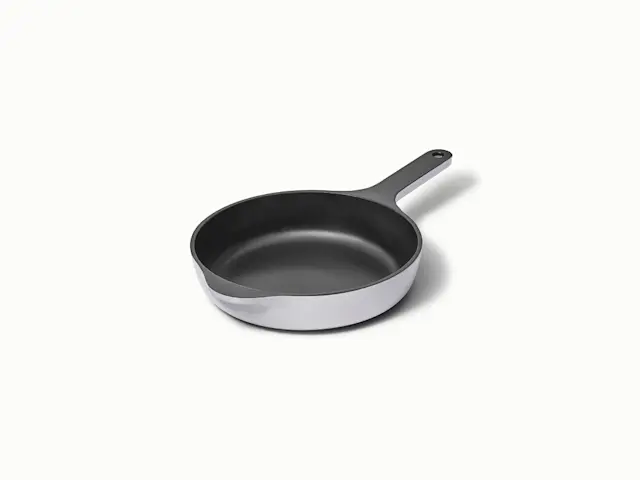 Enameled Cast Iron Mini Skillet - Gray - Hero
