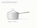 Sauce Pan - Gray - Detail