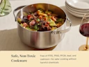 Dutch Oven - Stainless Steel - Non-Toxic Lifestyle