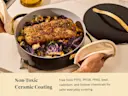 Ceramic Rondeau - Black Iconics - Counter Lifestyle