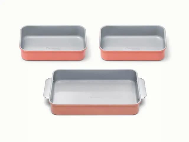Rectangle Pan Trio - Perracotta - Hero