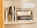 Ceramic Squareware Set - Cream - Storage