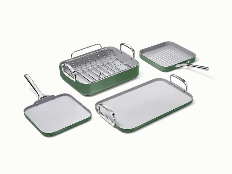 Squareware Set - Sage - Hero