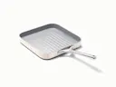Ceramic Square Grill Pan - Cream - Hero