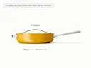 Saute Pan - Marigold - Detail