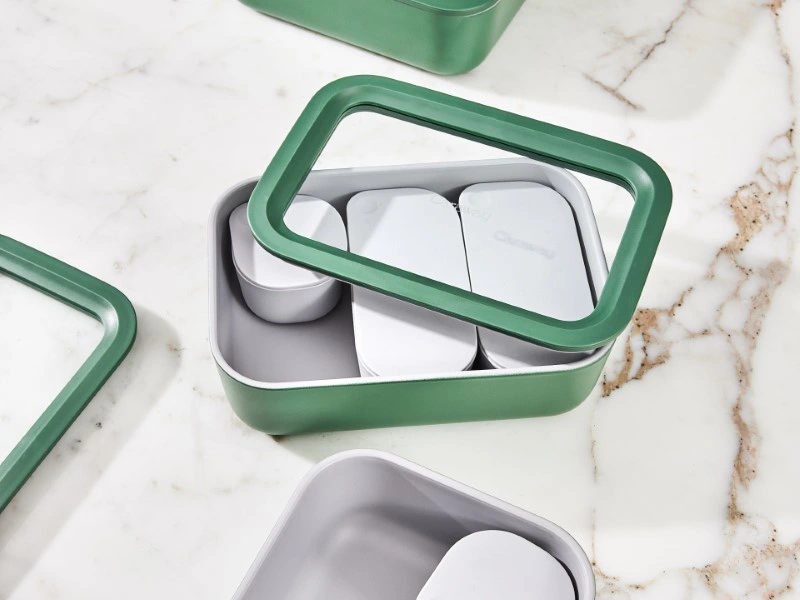 Dash Container - BPA-Free Plastic - In Sage Food Storage Container
