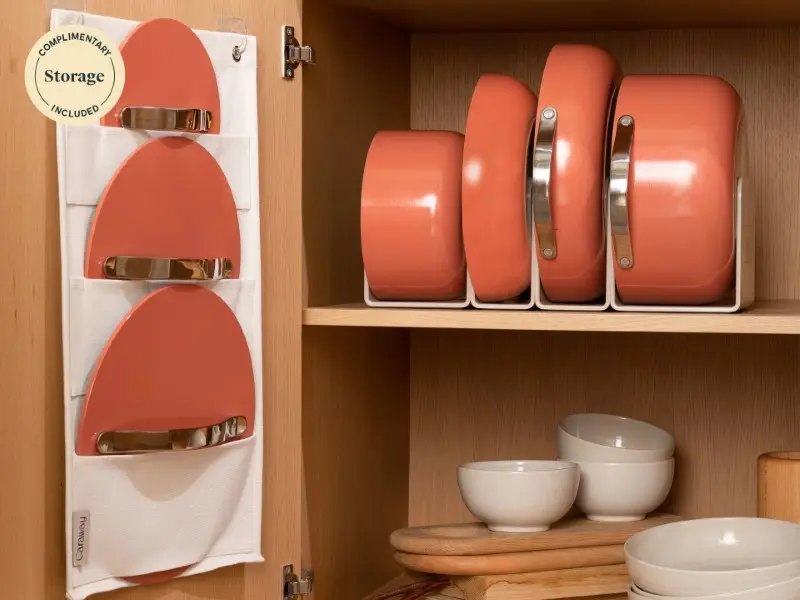 Ceramic Cookware Set - Perracotta - Complimentary Storage Included