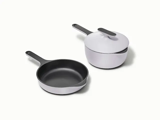 Enameled Cast Iron Minis Duo - Gray - Hero