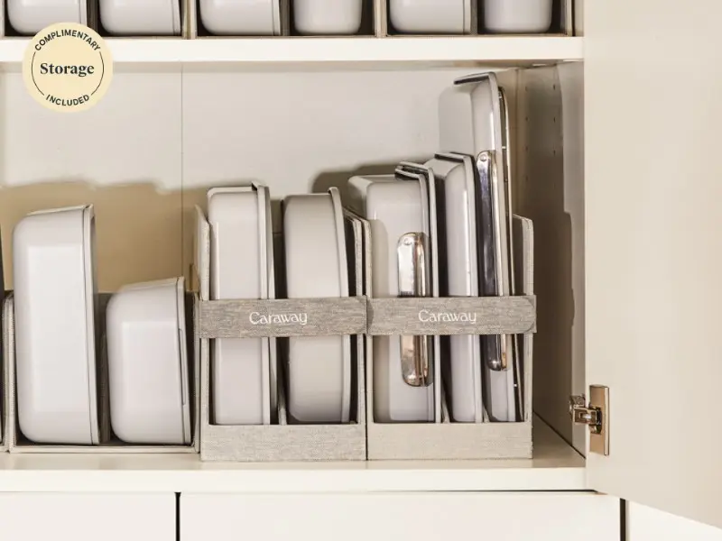 11 Piece Bakeware Set - Gray - Complimentary Storage
