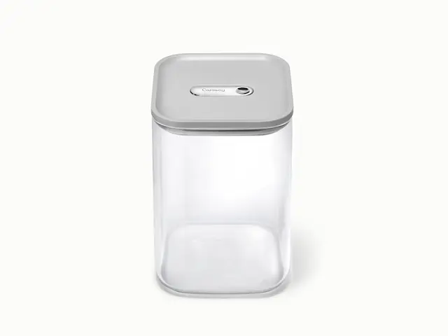 Large Glass Airtight Container - Gray - Hero