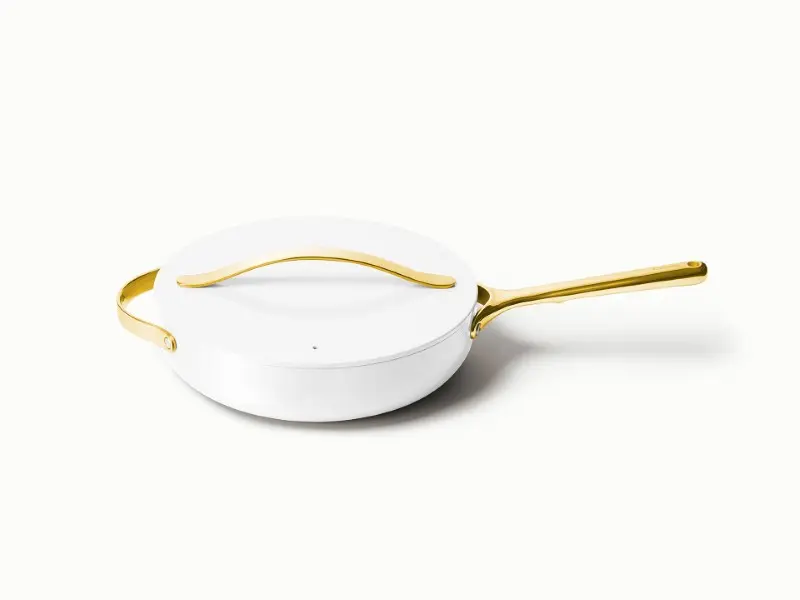 Saute Pan - White - Hero