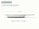 Enameled Cast Iron Grill Pan - Gray - Detail