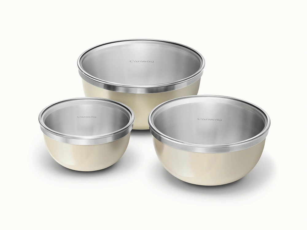 Mixing Bowl Set - Cream - Hero