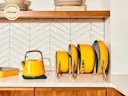 Ceramic Cookware Set - Marigold - Complimentary Storage Included