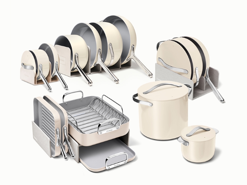 Full Ceramic Cookware Bundle - Cream - Hero