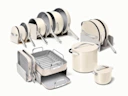 Full Ceramic Cookware Bundle - Cream - Hero