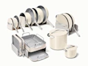 Full Ceramic Cookware Bundle - Cream - Hero