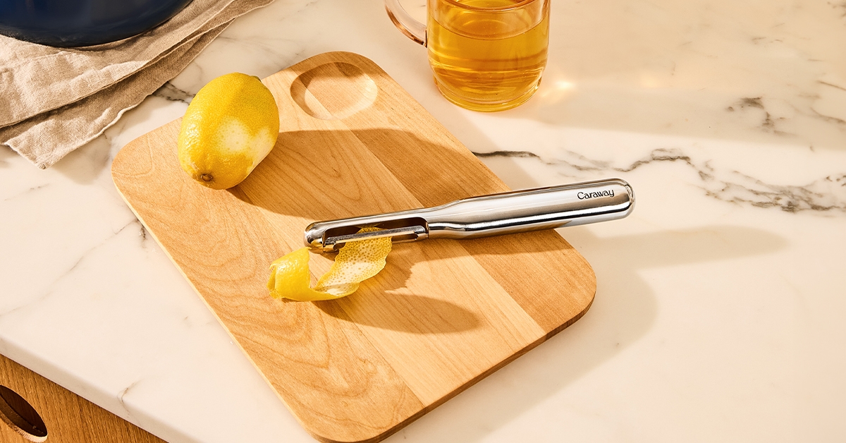 Stainless Steel Vegetable Peeler | Sharp & Easy to Clean | Caraway