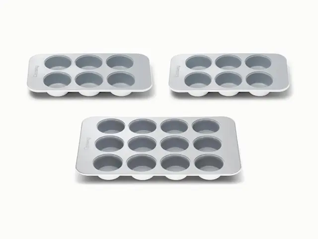 Muffin Pan Trio - White - Hero