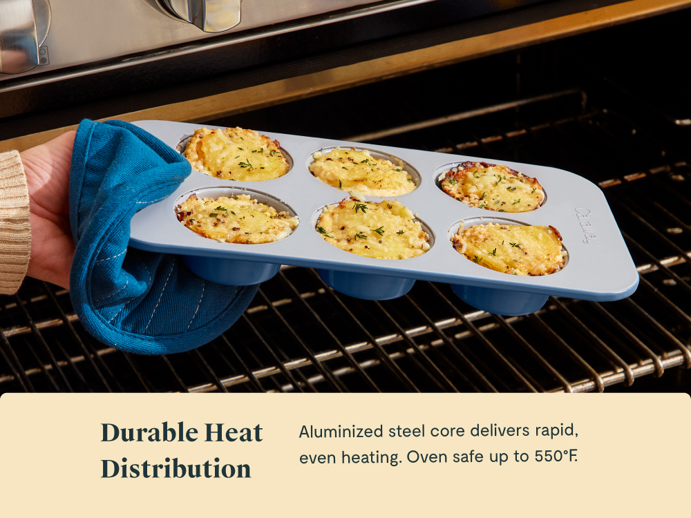 6 Cup Muffin Pan - Navy - Heat Lifestyle