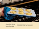6 Cup Muffin Pan - Navy - Heat Lifestyle