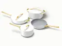 Ceramic Cookware Set - Iconics - White - Hero